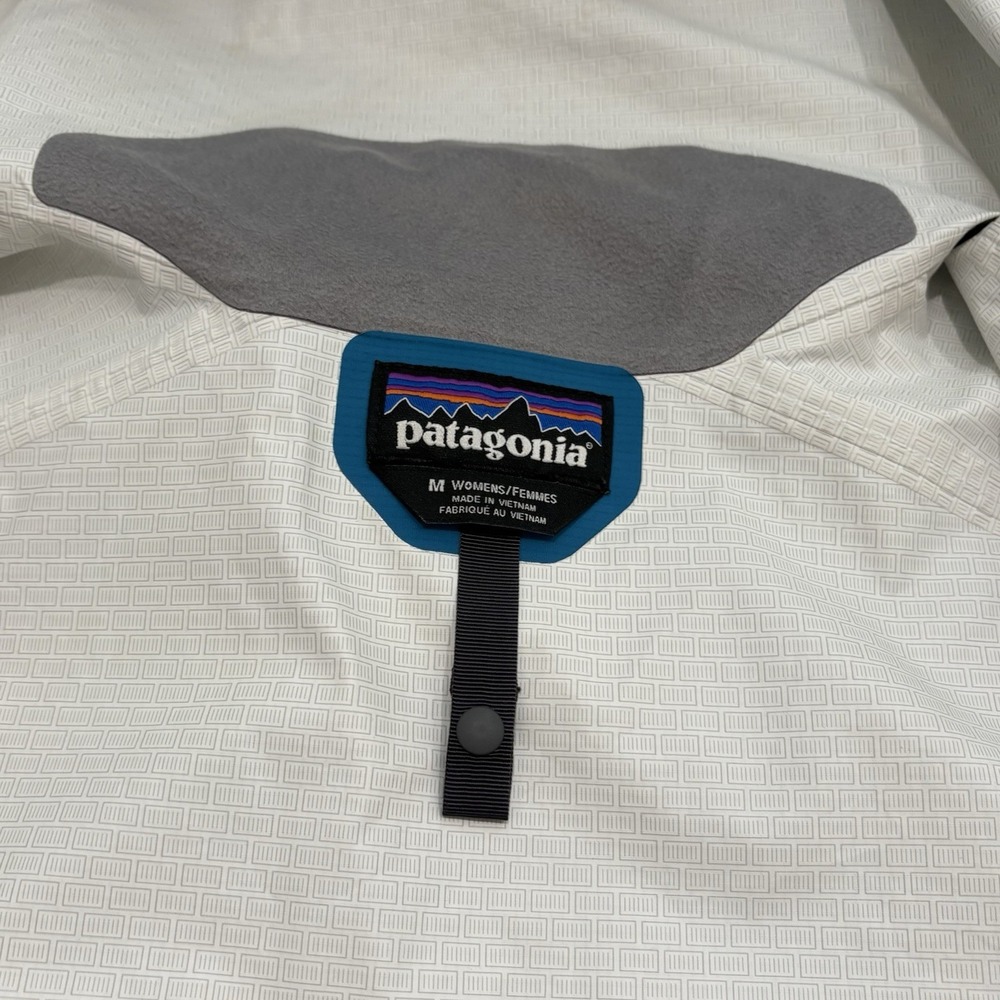 Patagonia Torrentshell 3L Rain Jacket Women's Medium Blue Full Zip Windbreaker - Picture 4 of 8